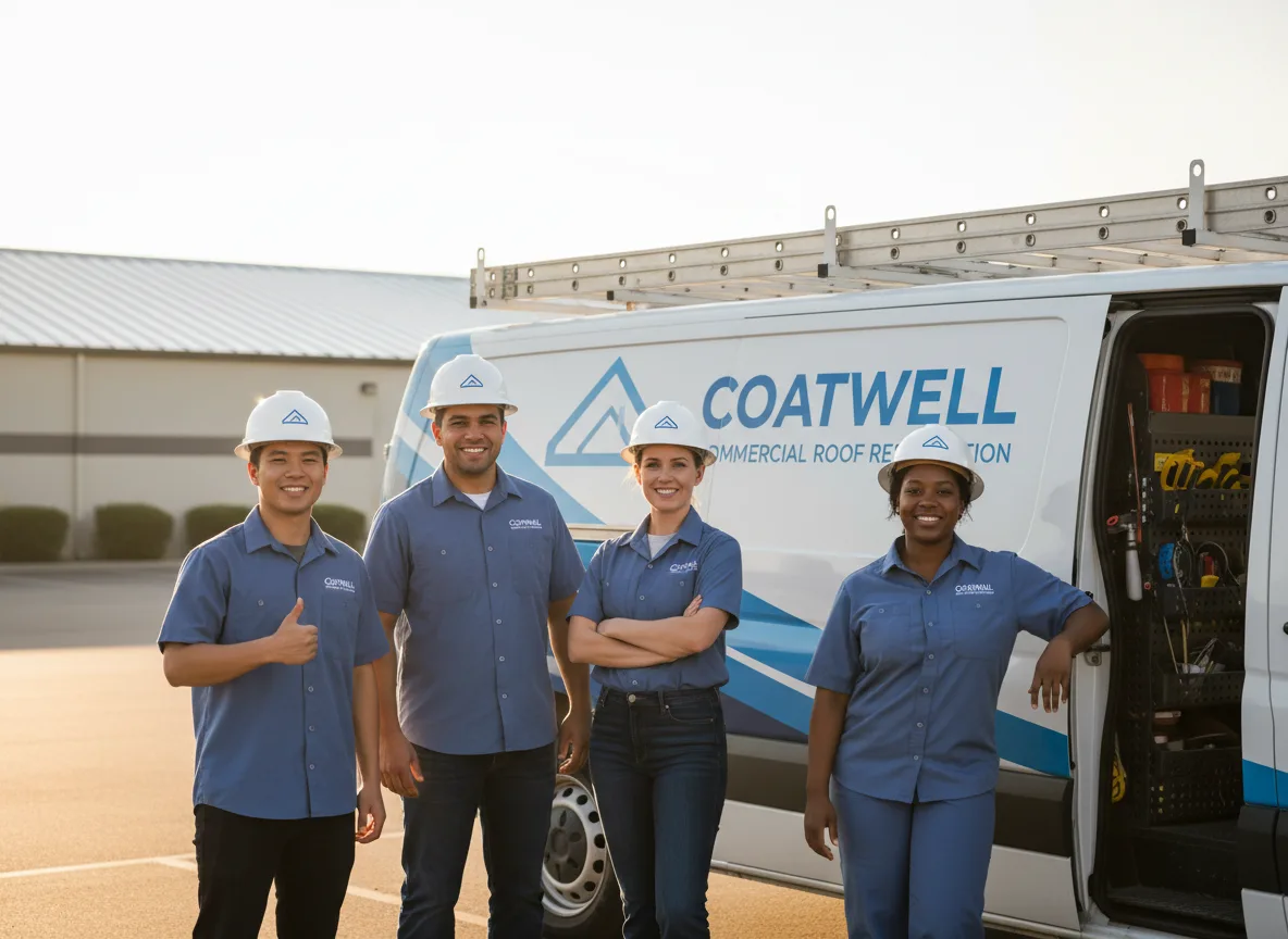 Commercial roof coating company in Newark, AR